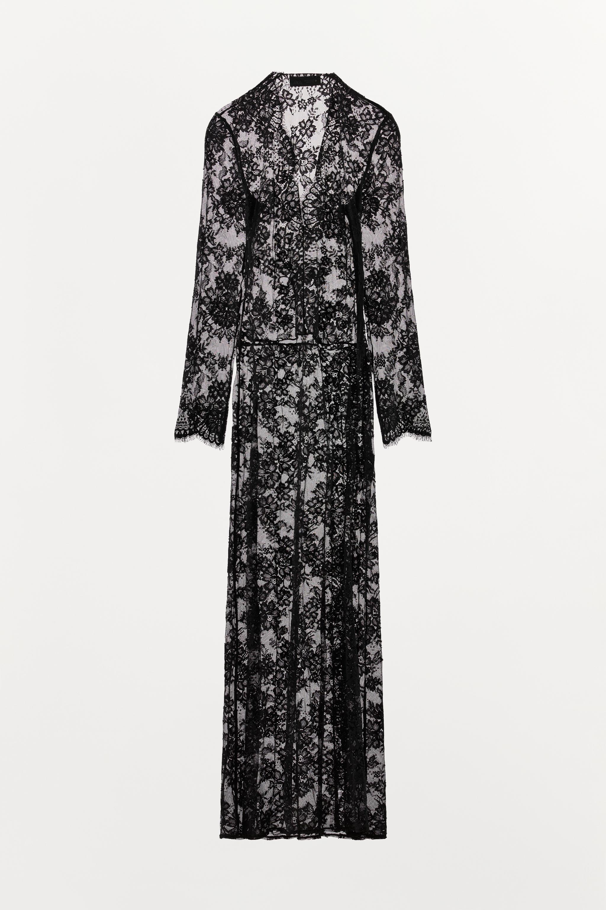 ROBE LONGUE EN DENTELLE ZW COLLECTION
